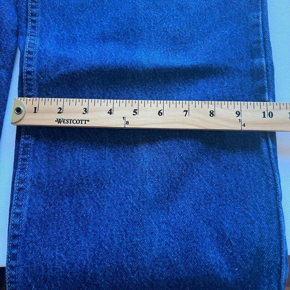 EUC Old Navy Jeans Mens Size 42 X 30 Blue Straight Leg Pants Button Fly 🔥🔥 (C2) - Picture 2 of 6